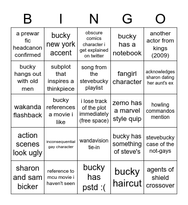 tfatws predictions Bingo Card
