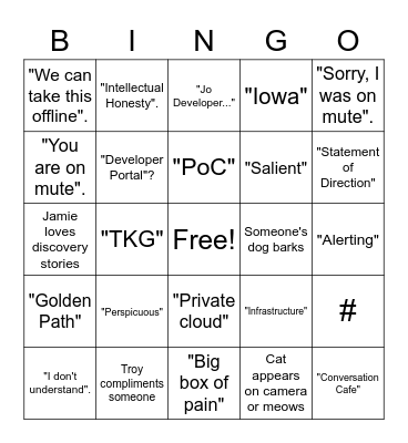 CTP ART Bingo Card