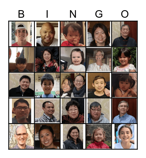Sophia & Tina's Birthday Bingo Card