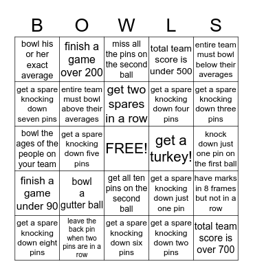 A member of your Popcorn League team must: Bingo Card