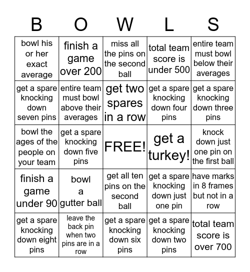 A member of your Popcorn League team must: Bingo Card