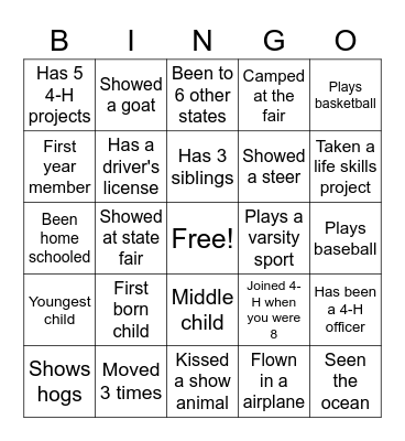 Lakeville lakers Bingo Card