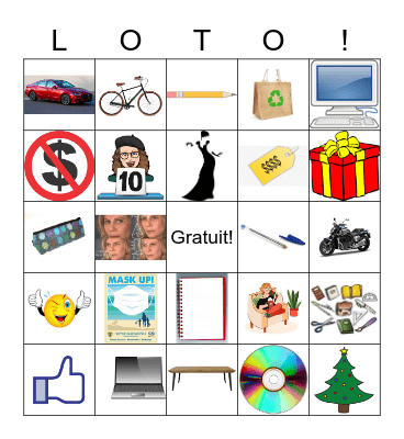 Ch. 3.3: Mes désirs (photos) Bingo Card