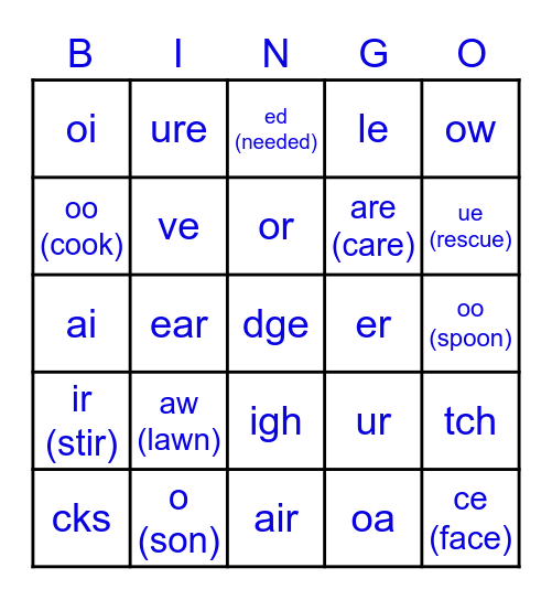 Lemon Lollipops Bingo Card