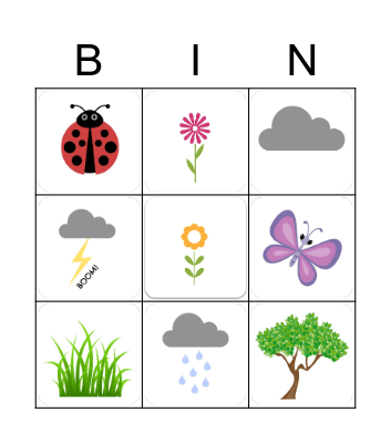 SPRING BINGO Card