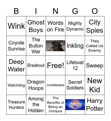 BoB Titles and More Bingo Card