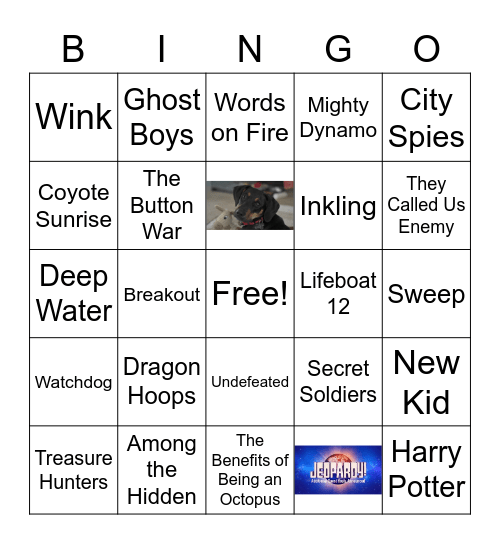 BoB Titles and More Bingo Card