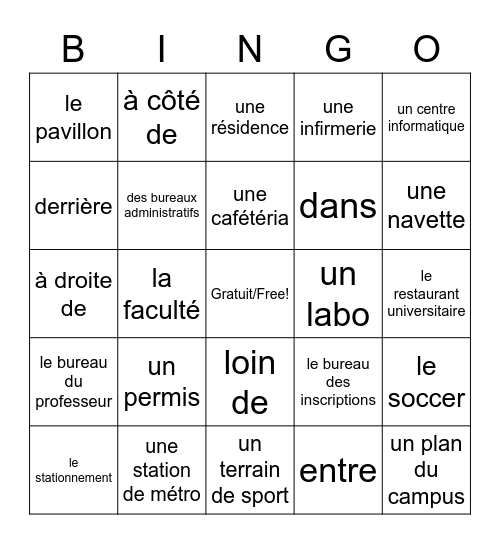 Rowan Elementary 101: Ch. 3A Bingo Card