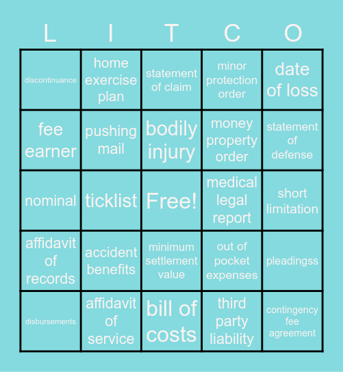 Q1 LITCO SOCIAL Bingo Card