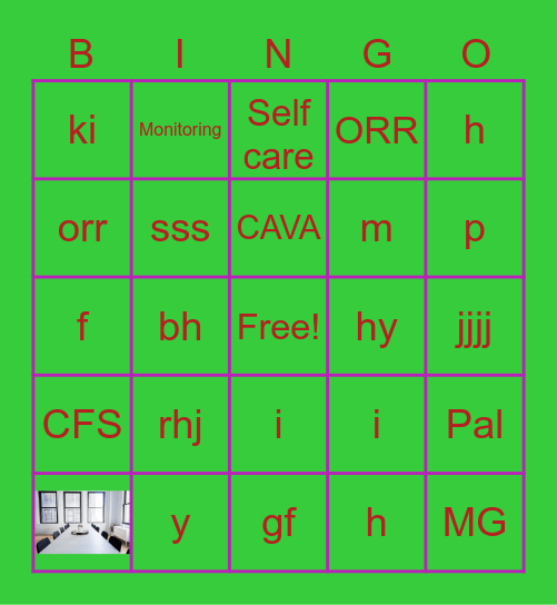 Mary Beth's Bingo! Bingo Card