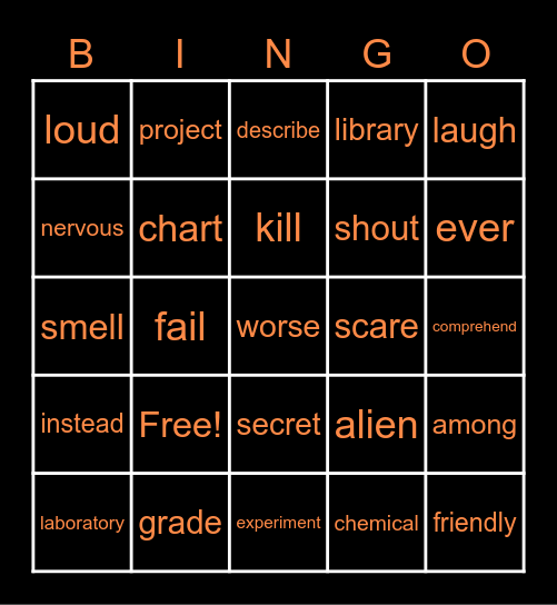 Trivia Bingo 02 Bingo Card