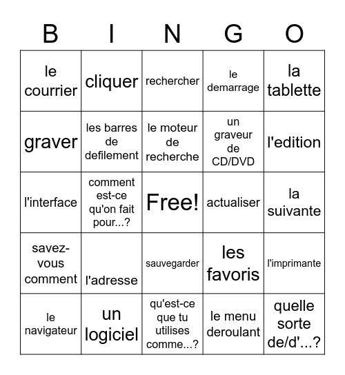 Page 149 Bingo Card