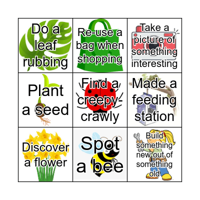 Brownie's Eco-Bingo Card