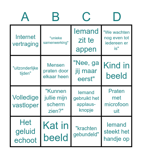 Kick-off 3OR BINGO! Bingo Card