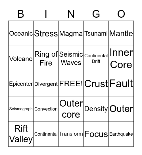 Untitled Bing Bingo Card