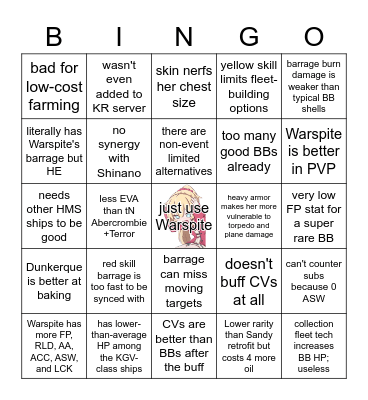 Howe bad!!!!! Bingo Card