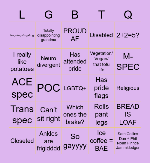 @lgbtq_cupcakes_ Bingo Card