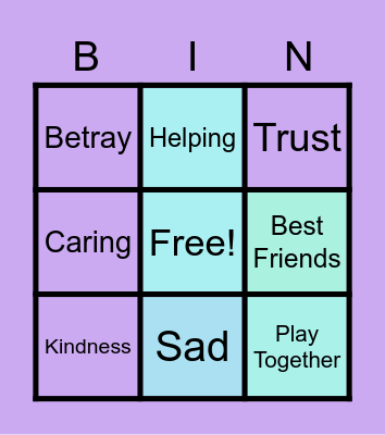 Naima_friendship_bingo Card