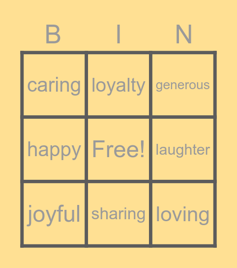 Mikaela6C_Friendship_Bingo Card