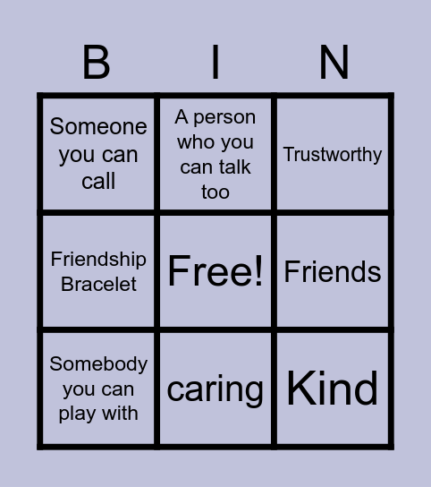 Jerald6C_Friendship_Bingo Card