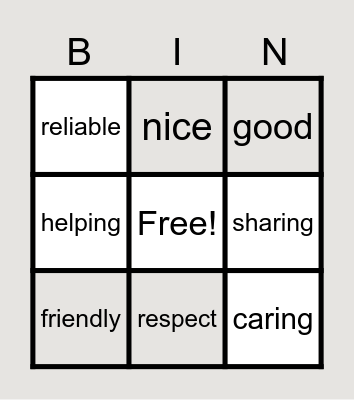 Farrel6C_friendship_bingo Card