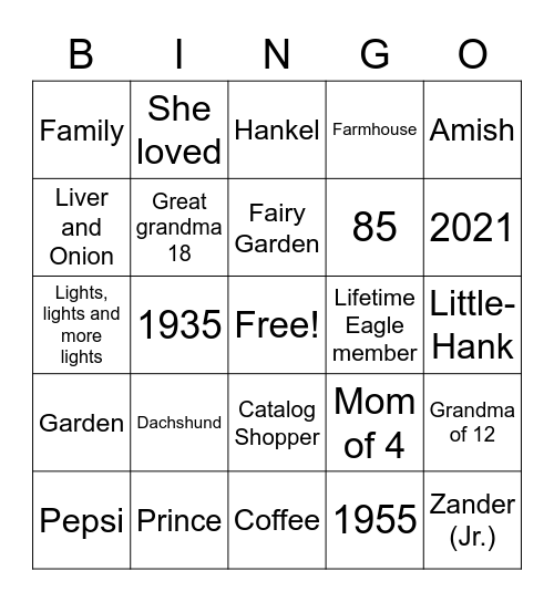 Barbingo Card