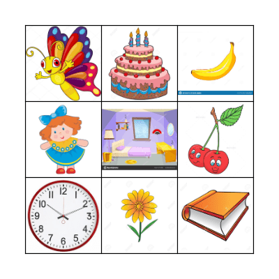 Bingo English Month Bingo Card