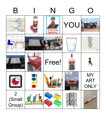 Art Bingo Card