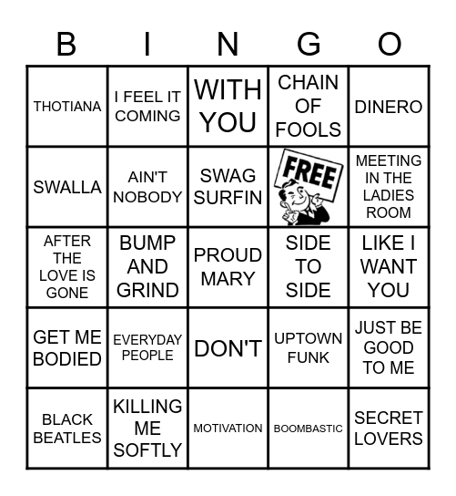 MXB009     KAMIKAZI KARAOKE BINGO Card