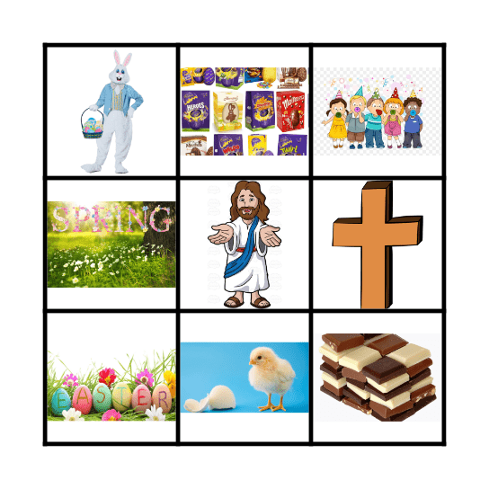 An Cháisc Biongó Bingo Card