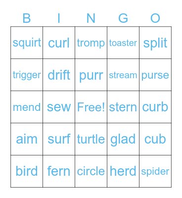 FUN FRIDAY ACTIVITY Bingo Card