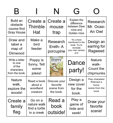 Poppy BINGO Card