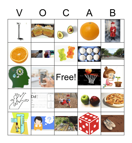 Week 19-23 Bingo Card Bingo Card