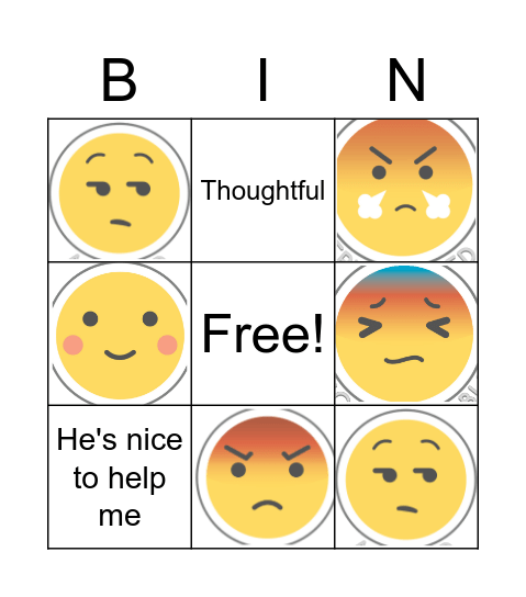 SELDay Bingo- Instructional Bingo Card