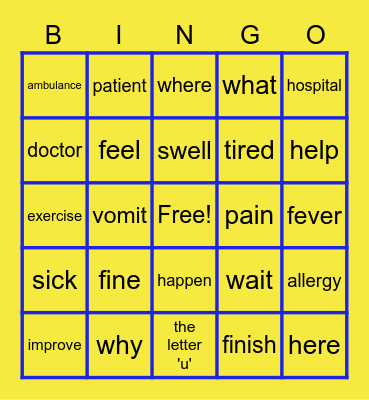 Pride Bingo Card