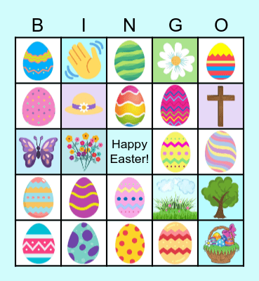 UCC Austin - Bingo Egg Hunt Bingo Card