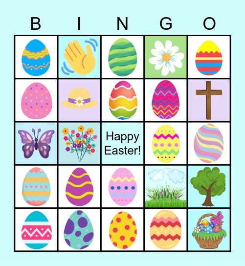 UCC Austin - Bingo Egg Hunt Bingo Card