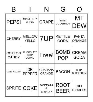 Jack's COVID Birthday 2021 EDITION Bingo Card