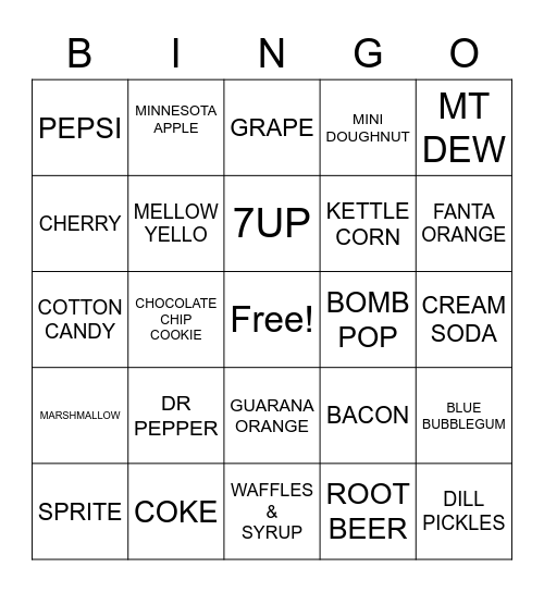 Jack's COVID Birthday 2021 EDITION Bingo Card