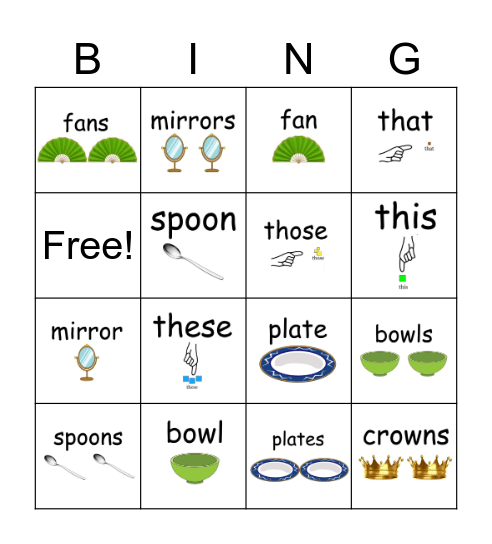 YBM 5.2.1 Bingo Card