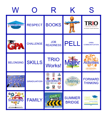 TRIO Bingo Card