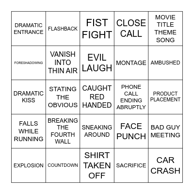 Virtual BingoFlix: Return of the Killer Tomatoes (1988, PG) Bingo Card