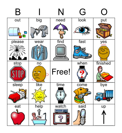 LAMP Bingo Card