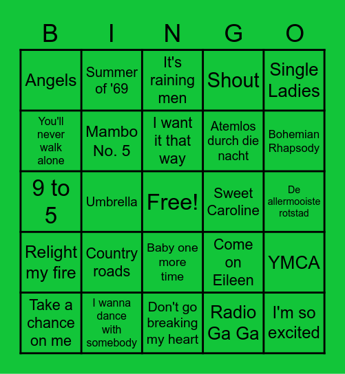 FAECTOR Bingo Card