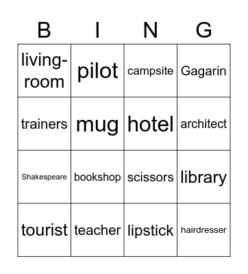 Practice Bingo Card