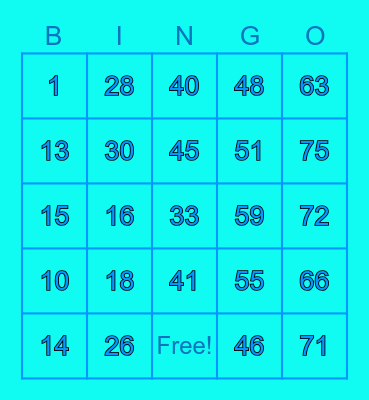 Jerwin Bingo Card
