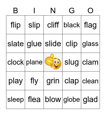 ccvc Bingo Johnny FL and SL Bingo Card