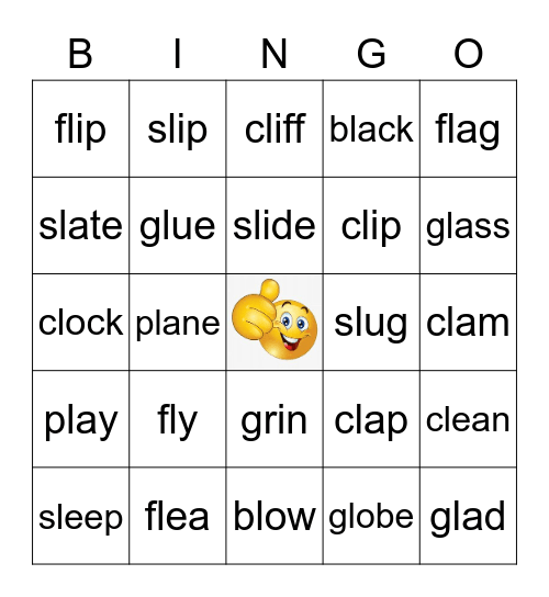 ccvc Bingo Johnny FL and SL Bingo Card