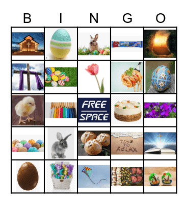 Easter Bingo Card