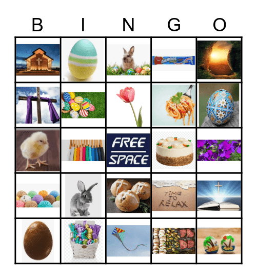Easter Bingo Card